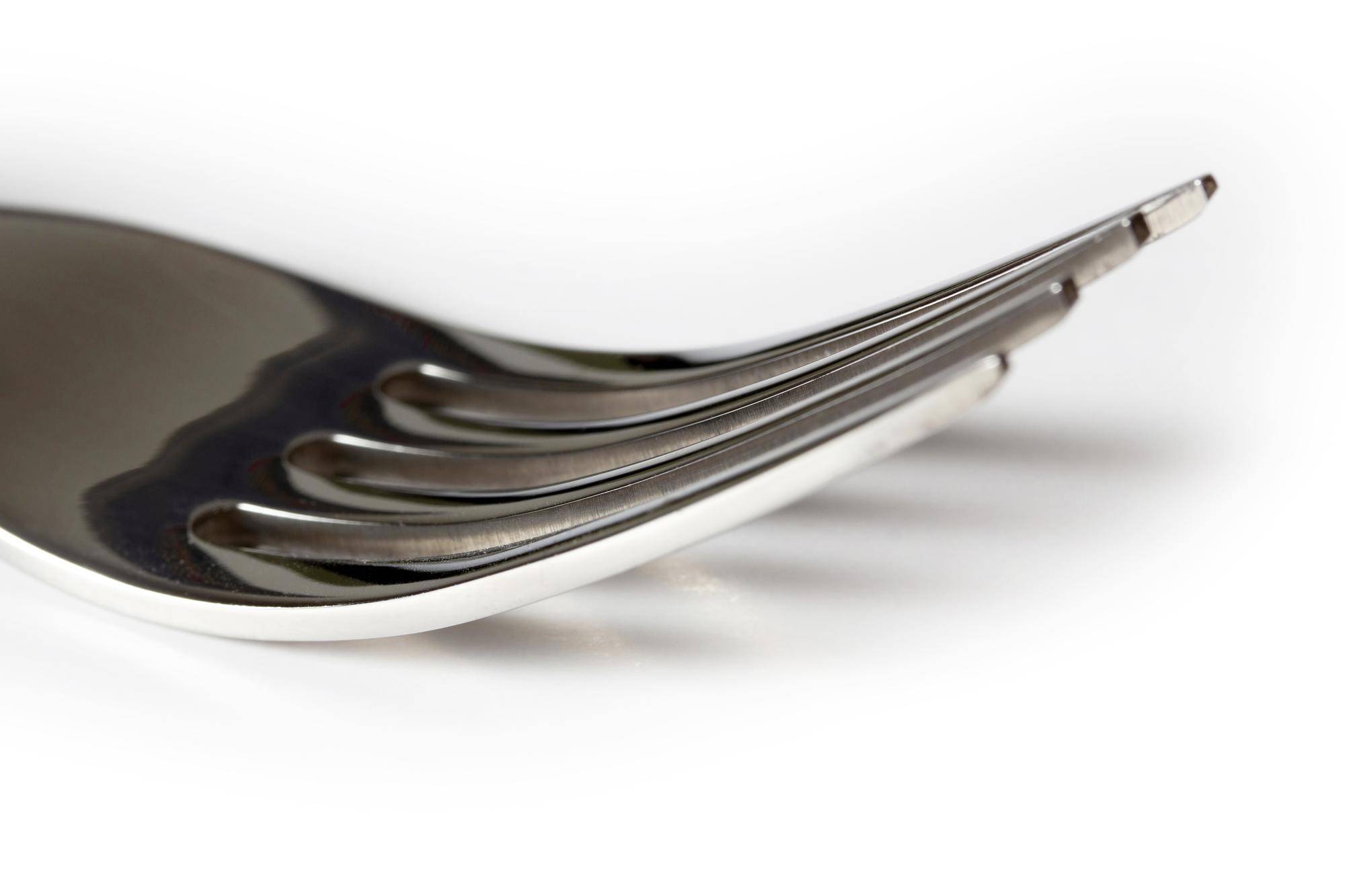 Close up of modern plating details